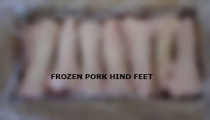 Frozen pork hind feet