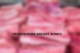 Frozen Pork breast bones