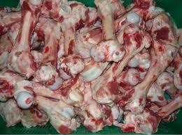 Frozen Pork femur bones