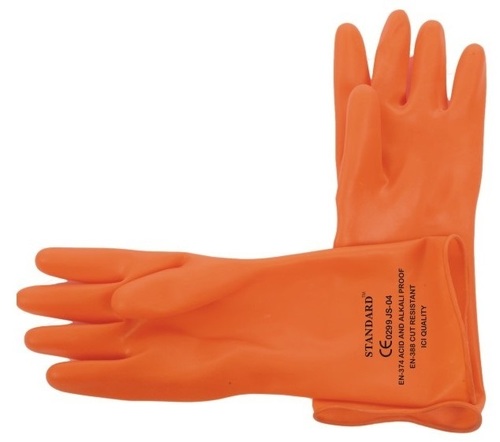Post Mortem type Rubber Hand Gloves