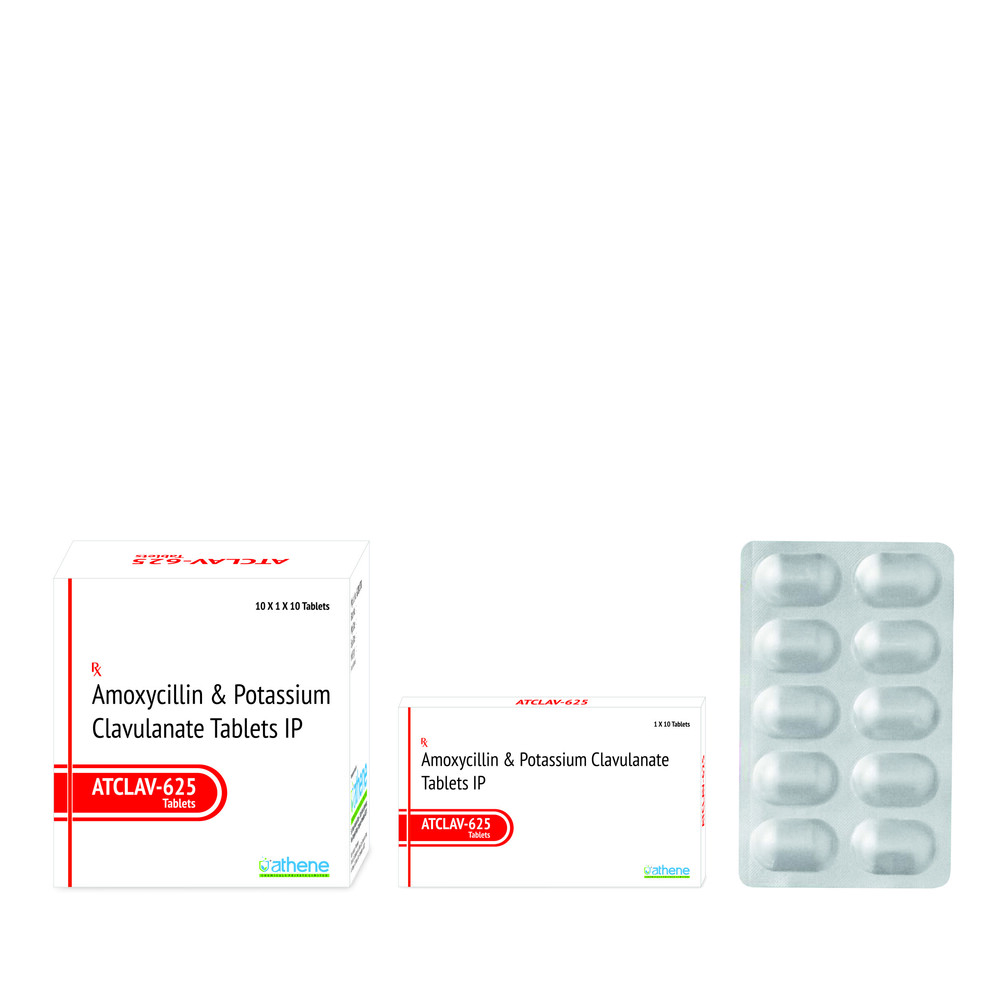 Amoxycillin Trihydrate Potassium Clavulanate Tablet