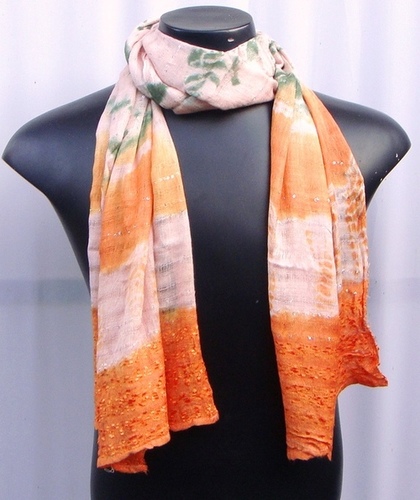 Tie Dye Cotton Scarf