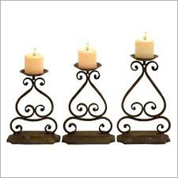 Unique Metal Candle Holder