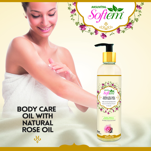 Body Oil With Rose Oil And Vitamin E Ingredients: Herbal