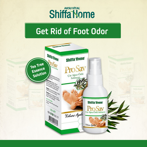 Smudge Proof Prosav Foot Spray Fight Fungus