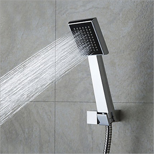 Shower - Brass & ABS, 8x8x20cm, Chrome Finish | High Pressure, Adjustable Rainfall Spray, Water Saving, Easy Install, Durable