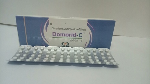 Cinnarizine  20mg+Domperidone 10mg