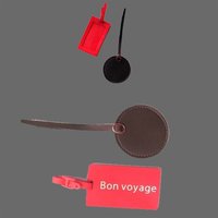 Rubber Luggage Tag
