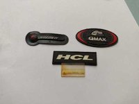 Black And White Rubber Brand Labels