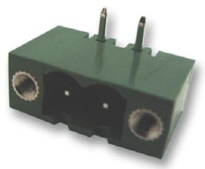 HEADER, SIDE ENTRY, 5.08MM, 12WAY - Polymide 66, 5.08mm Pitch, Green, 12 Contacts, 16A Current Rating, 300V Voltage Rating | Through Hole Termination, Right Angle Orientation, 0.006 Kg Weight