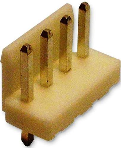 HEADER, SQUARE PIN, 3.96MM, 12WAY - Brass Material, White Colour, 12 Contacts, Through Hole Vertical Termination | 7A Current Rating, 250V Voltage Rating, UL94V-0 Flammability