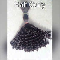 Half Curly Hair