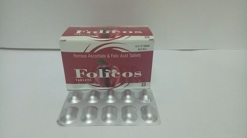 Ferrous Ascorbate 100 Mg + Folic Acid 1.5 Mg Application: For Hospital And Clinical Purpose