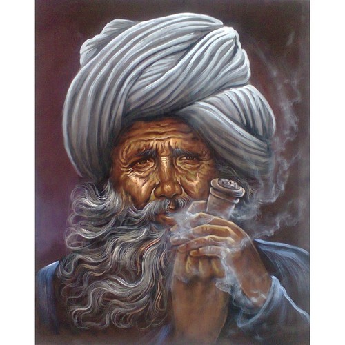 Smoking Pipe Painting