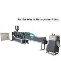 Plastic recycle regenerative pelletizer machine