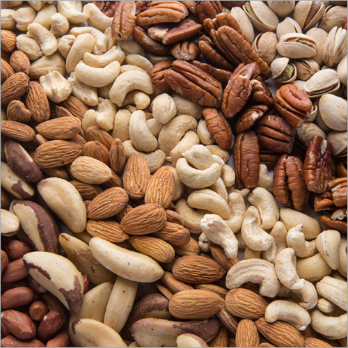 White And Brown Dry Fruits