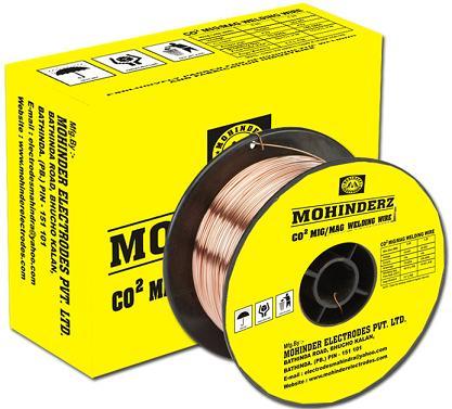 CO² MIG Wire - Co², Yellow | Light Structural, Machinery Fabrication, Rail Coaches, Ships, General Repair