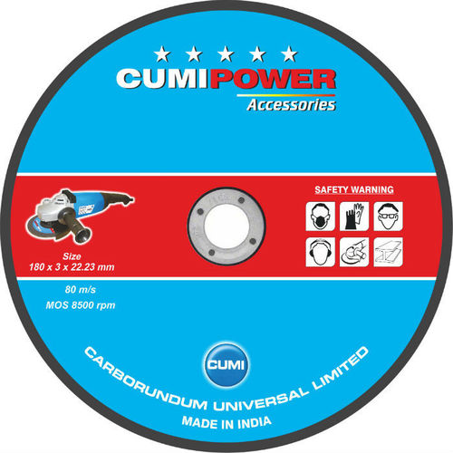 Power DC Wheel - 100mm Diameter 4mm Thickness 16mm Bore | Ideal for Metal Grinding Applications