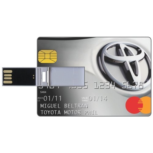 16GB Bank Card Shape Pen Drive