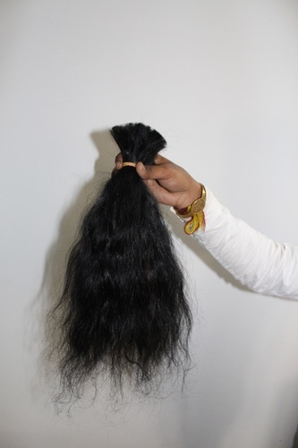 temple raw curly hair