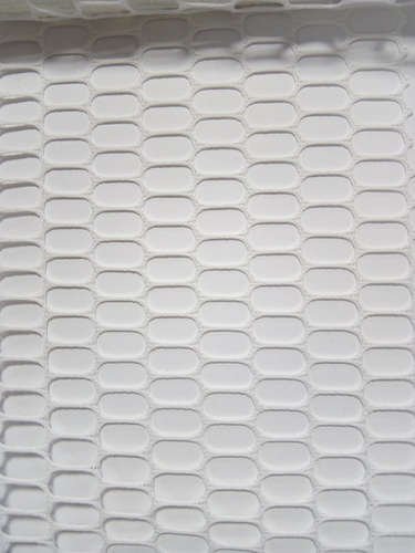 Ovel Net Fabric White