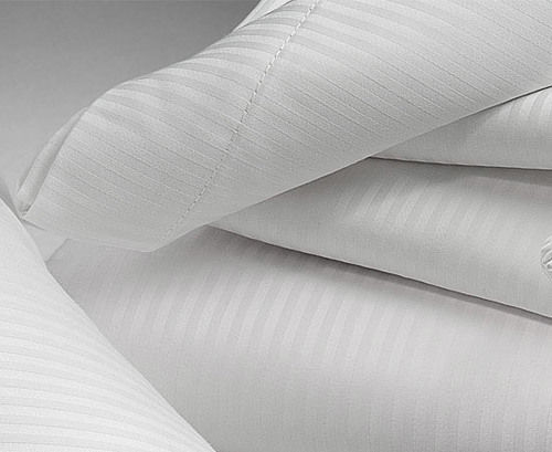 Light In Weight White Stripe Cotton Fabric