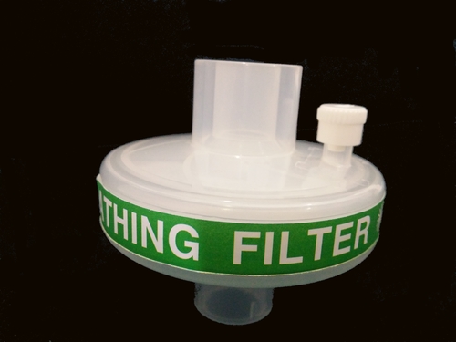 White Breathing Hme Filter