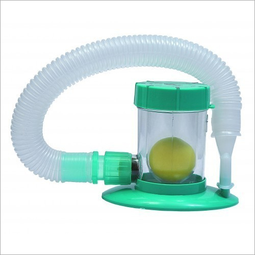 White Single Ball Spirometer
