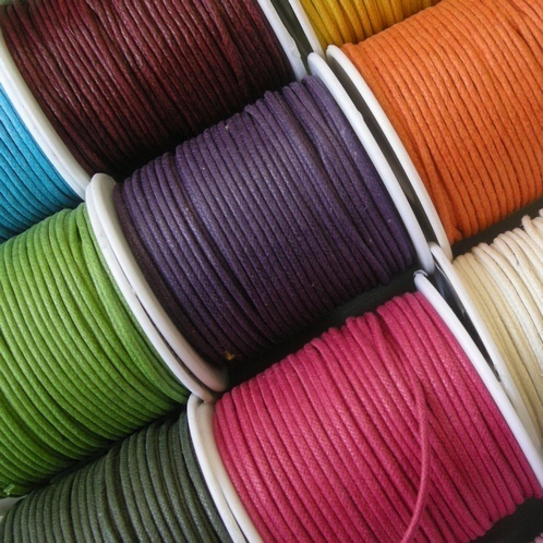 waxed cotton cords