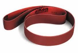 Abrasive Cloth Narrow Belts - Aluminum Oxide 75mm x 3500mm, 120 Grit | Synthetic Backing, High Strength, Long Life, Tear Resistant