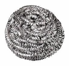 Steel Scrubber - Durable Stainless Steel Bristle Brush | Heavy-Duty Cleaning Tool for Tough Stains and Residue Removal