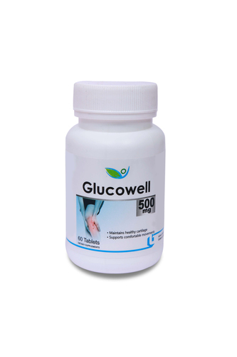 Glucosamine - 500 mg Glucosamine Sulphate Potassium 400 mg Chondroitin Sulphate 200 mg Methylsulfonyl Methane | Strengthen Bones Promote Nutrition 18 Month Shelf Life Convenient Tablet Dosage