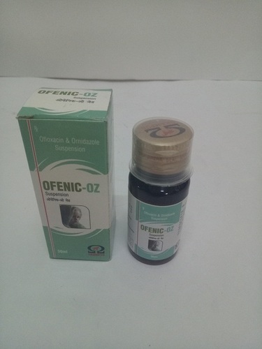 Ofloxacin IP  50MG +Ornidazole IP 125 MG each 5 ml contains)