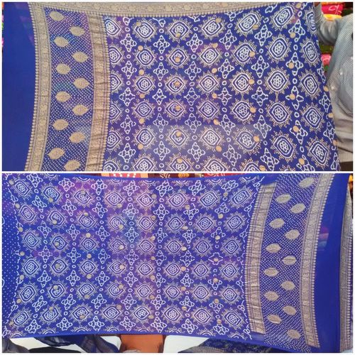 Banarsi Bandhej Dress Materials