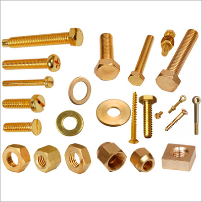 Brass Fasteners Bolts Nuts Screws fasteners In Various Sizes