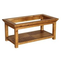 Glaze Soho Coffee Table With Toughned Glass Top