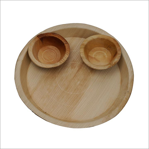 Areca Leaf Round Plates Size: Various