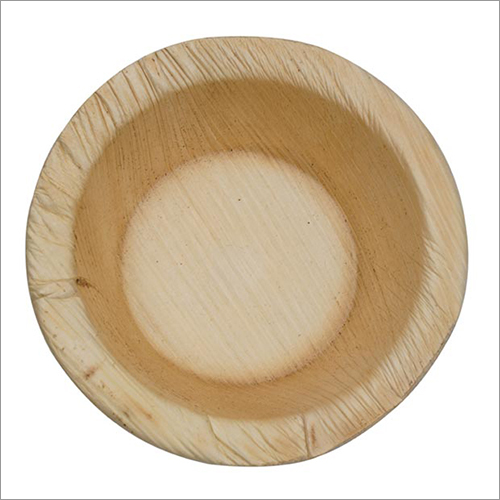 Round Areca Bowl Size: Various