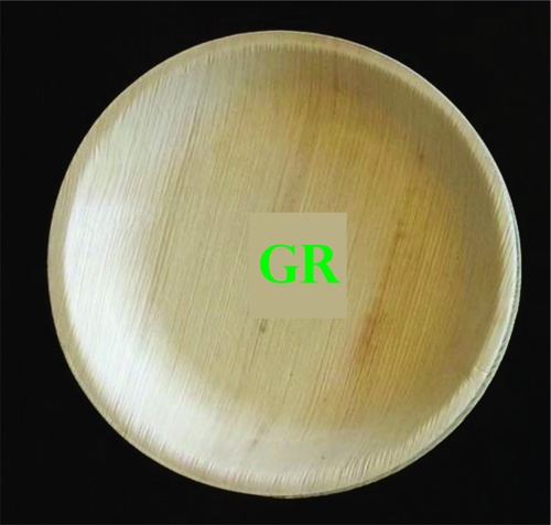 7' Inches Areca Leaf Round Plate