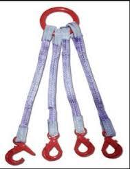 Samson Polyester Multi Leg Webbing Sling - 4 Leg Design | Heavy-Duty Load Capacity, Durable Material