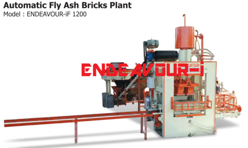 Automatic Fly Ash Brick Machine / Endeavour-If1200 Capacity: 1200 P/H Kg/Hr
