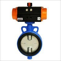 Pneumatic Butterfly Valve - Material: Stainless Steel