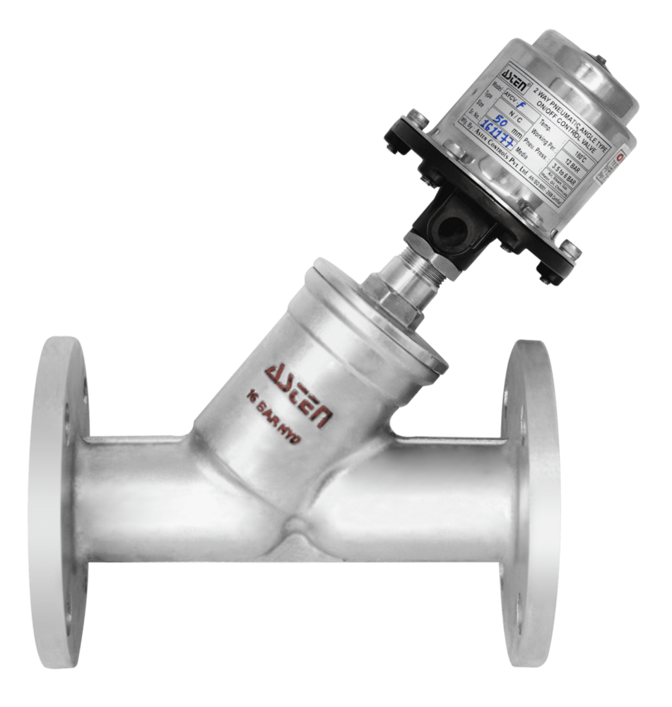 Y Type Control Valve F/E - Color: Sliver