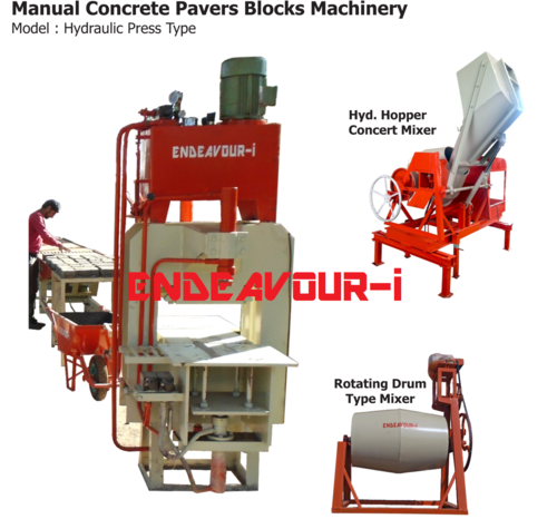 Paver Block Machine Hydraulic Press Type