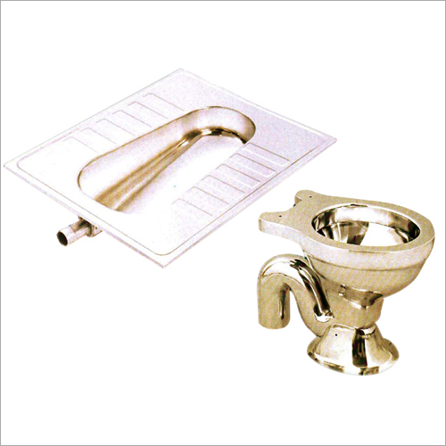 Stainless Steel Lavatory Pan - Varying Sizes, Polished Finish | Cost Effective, Durable, Easy Installation, Space Saving, Hygienic Design