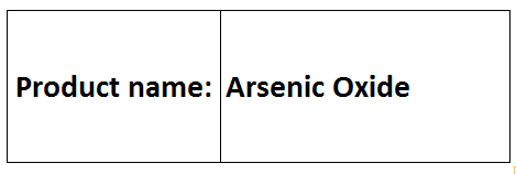 Inorganic Chemical Compounds