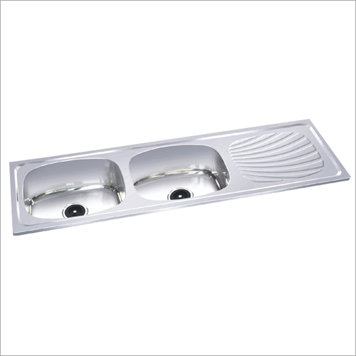 Double Bowl Drain Sink