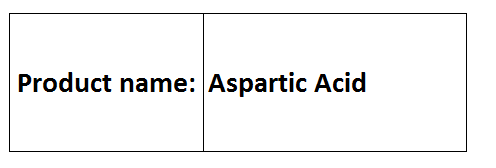 Aspartic Acid