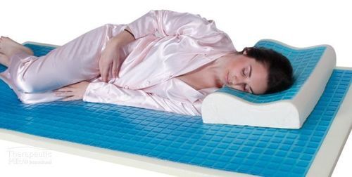 Gel Pillow - Color: Blue