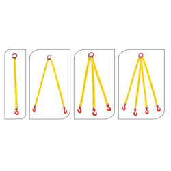 Multi leg webbing sling